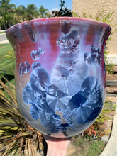 Load image into Gallery viewer, Ceramic Plant Pot Handmade Crystalline Glazed Extra Large Planter
