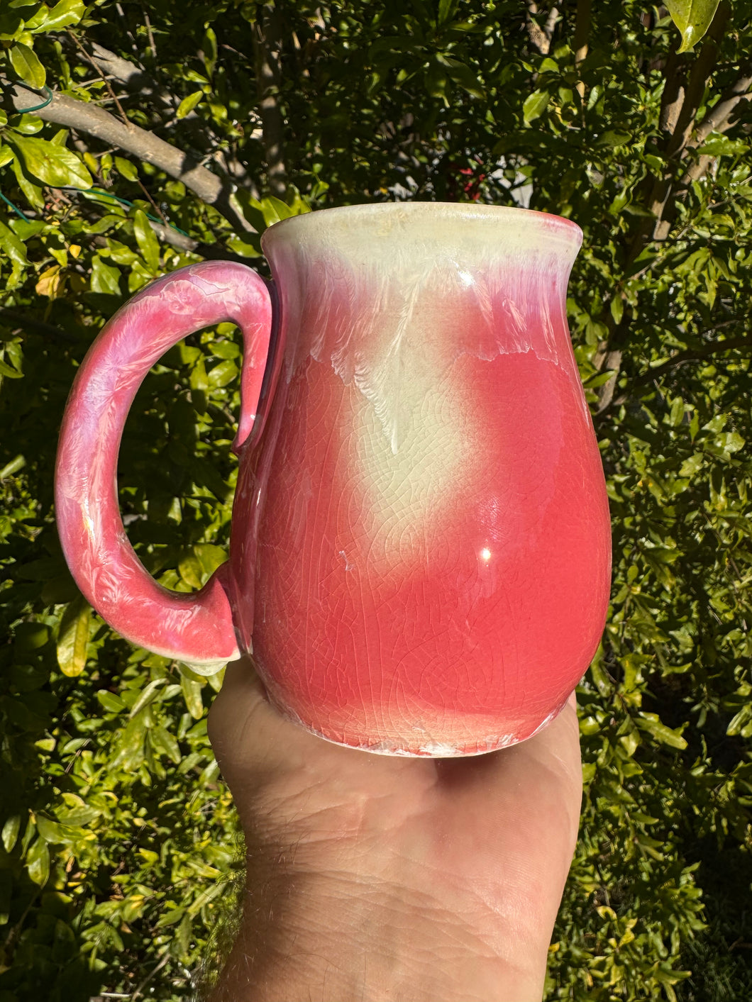 Large Crystalline Glazed Mug - 24 oz