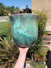 Load image into Gallery viewer, Ceramic Plant Pot Handmade Crystalline Glazed Extra Large Planter
