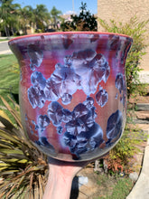 Load image into Gallery viewer, Ceramic Plant Pot Handmade Crystalline Glazed Extra Large Planter
