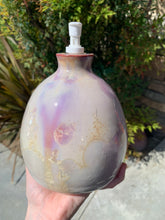 Load image into Gallery viewer, Ceramic Soap Dispenser Crystalline Glazed Handmade Soap Pump
